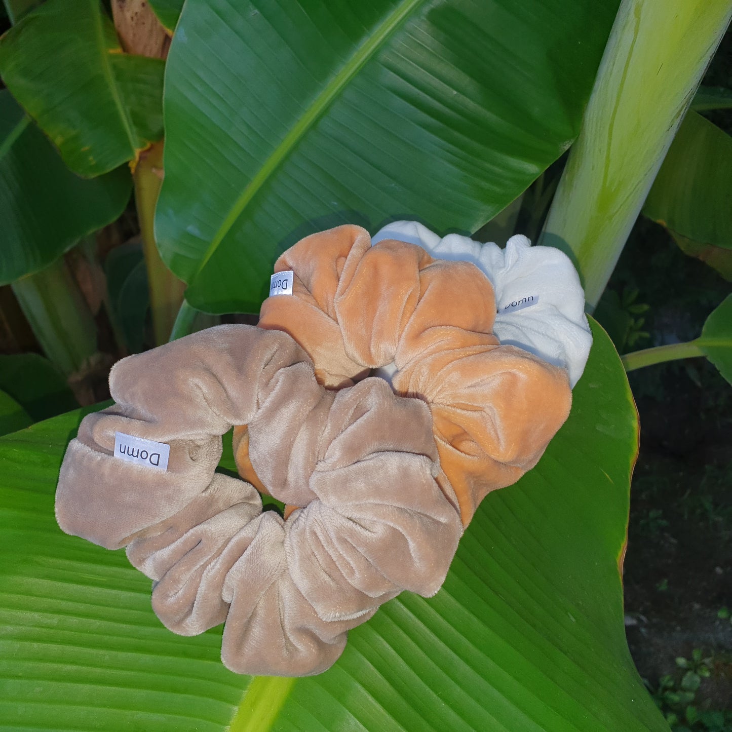 SCRUNCHIES ΒΕΛΟΥΔΙΝΑ BUTTER CARAMEL 10001