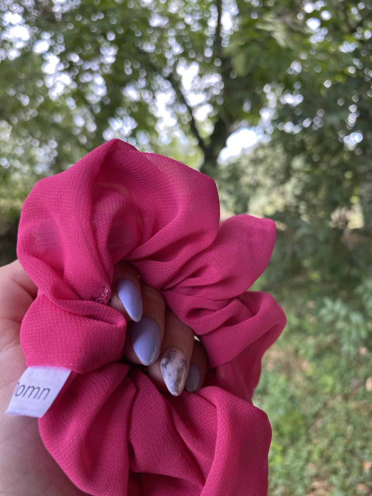 SCRUNCHIES ΜΟΥΣΕΛΙΝΑ ΦΟΥΞ 10013