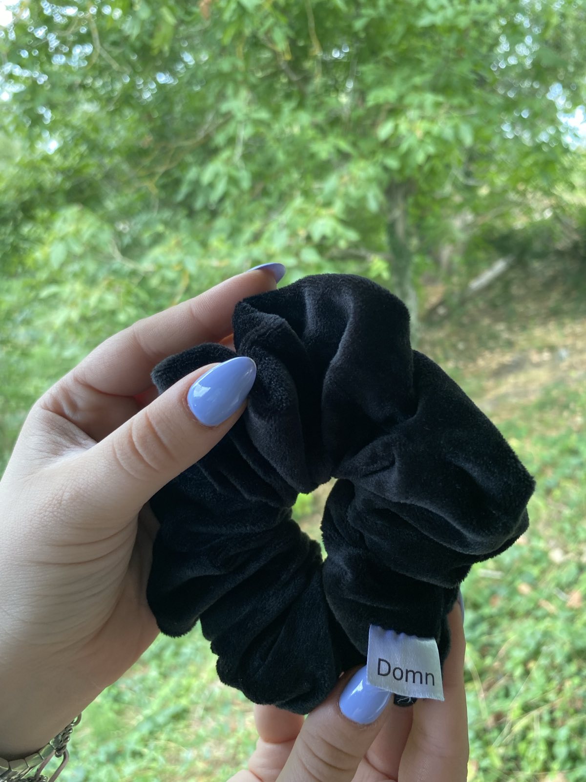 SCRUNCHIES ΒΕΛΟΥΔΙΝΑ ΜΑΥΡΟ 10012