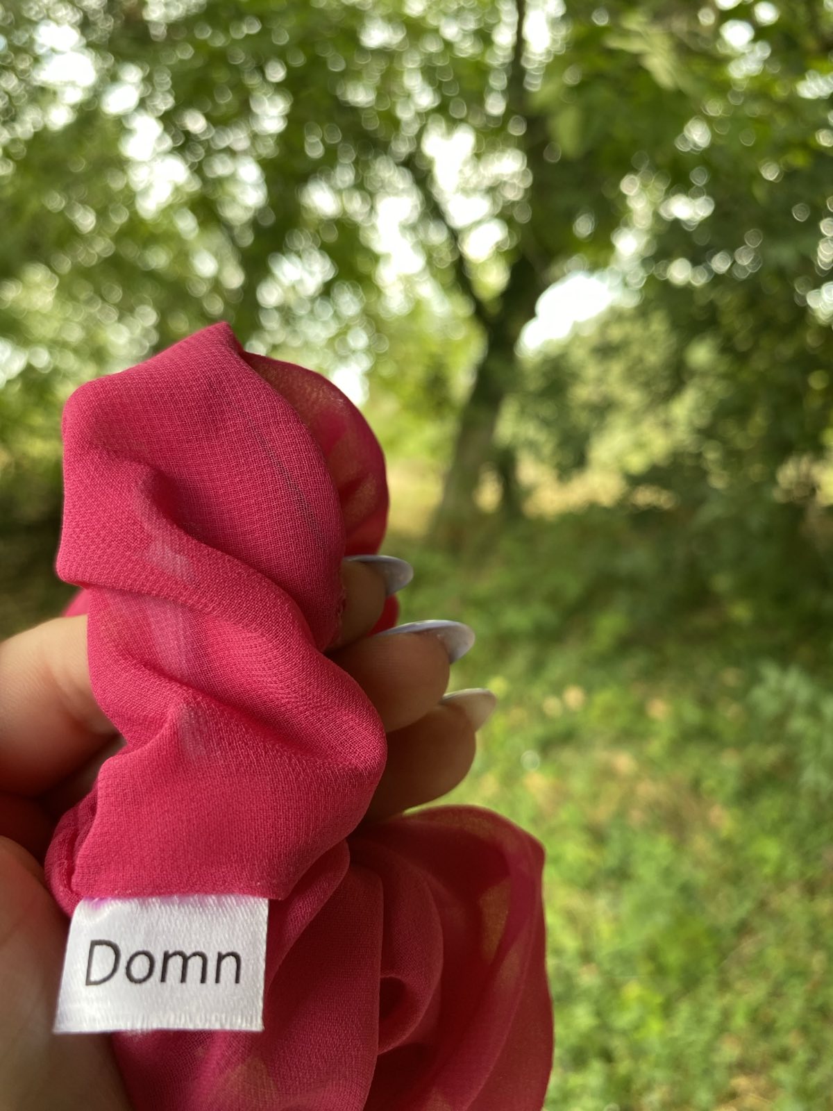 SCRUNCHIES ΜΟΥΣΕΛΙΝΑ ΦΟΥΞ 10013