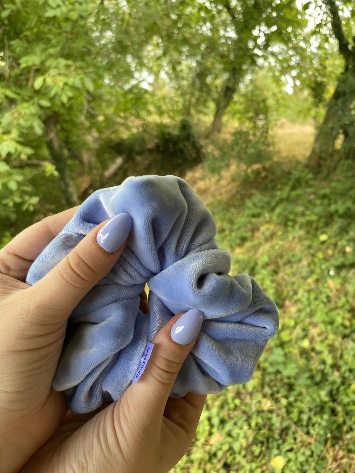 SCRUNCHIES ΒΕΛΟΥΔΙΝΑ ΓΑΛΑΖΙΟ 10009