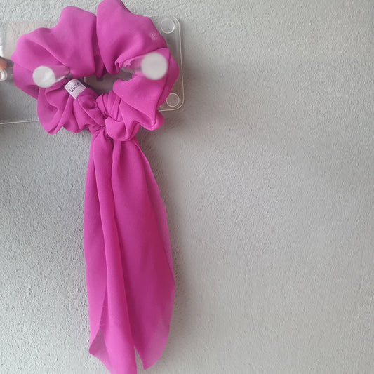SCRUNCHIES ΜΟΥΣΕΛΙΝΑ MANGENTA 10054