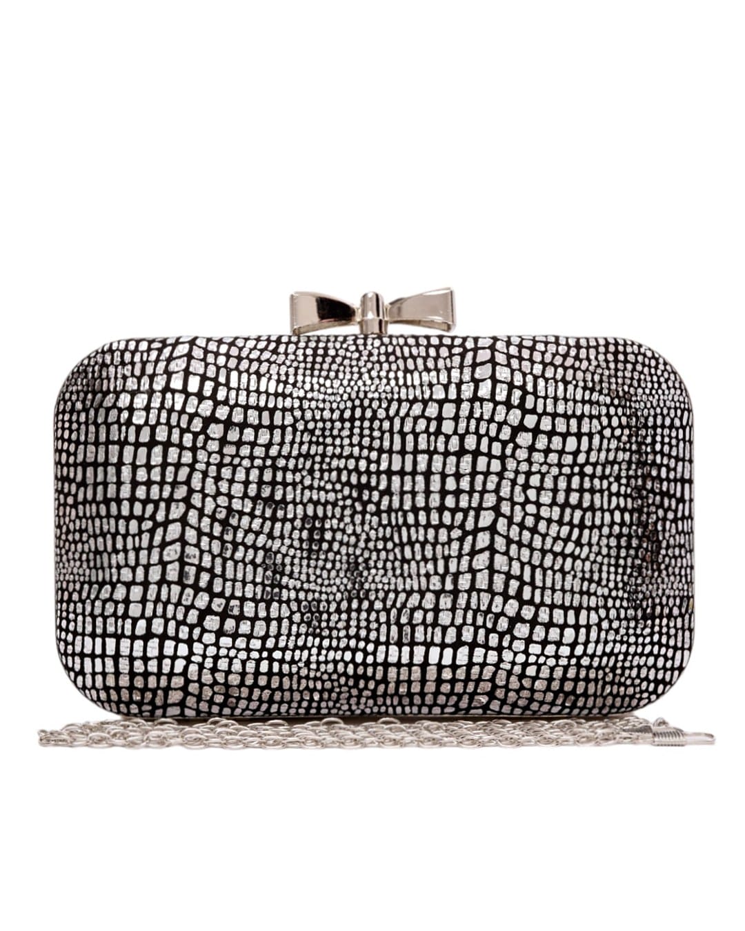 ΤΣΑΝΤΑ ΦΑΚΕΛΟΣ CLUTCH JH 21990 SILVER